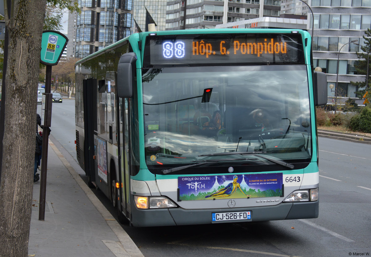 Bus direction Hôp. G. Pompidou