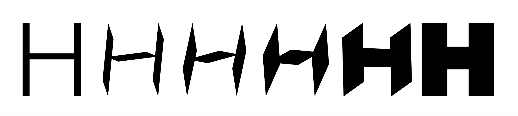 Ink traps interpolation